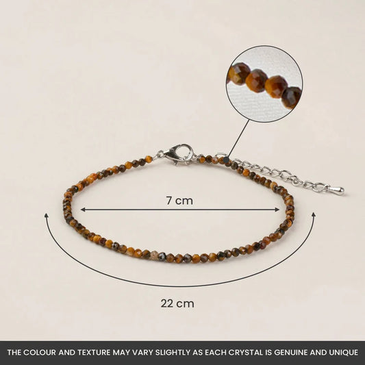 Tiger Eye Anklet