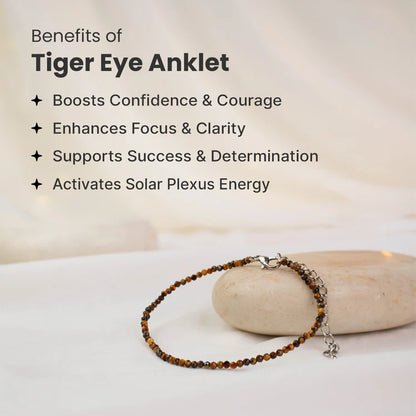 Tiger Eye Anklet