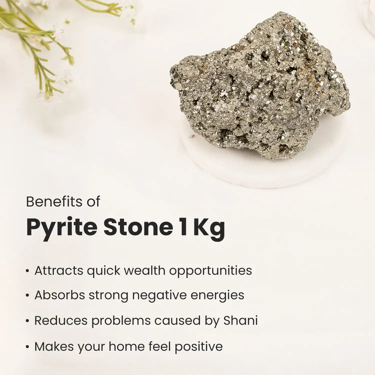Raw Pyrite Stone 1 Kg
