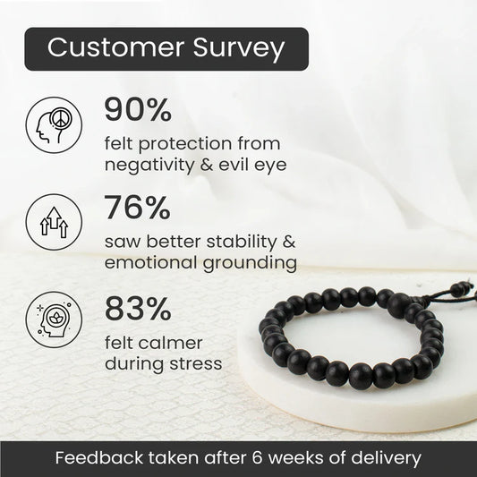 Karungali Malai Bracelet 8mm ( Govt. Certified)