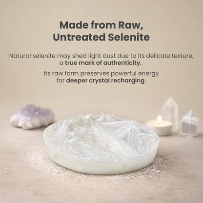 Dhan Yog 6mm Bracelet With Free Raw Selenite Plate