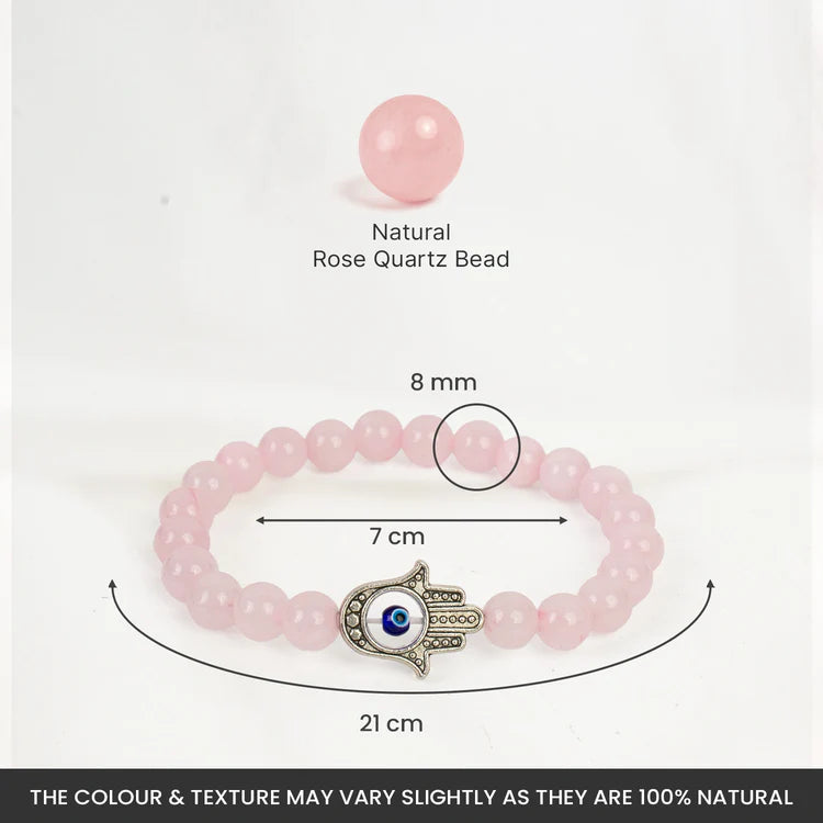 Love Attraction with Evil Eye Hamsa Bracelet