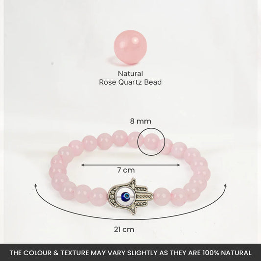 Love Attraction with Evil Eye Hamsa Bracelet