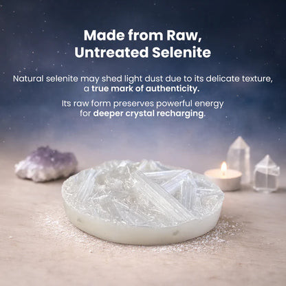 Love Attraction Chips Bracelet with FREE Raw Selenite Plate