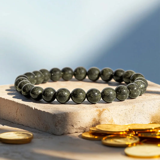 Raw Pyrite Bracelet Small